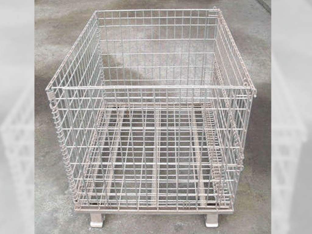 Wire Mesh Folding Trolley